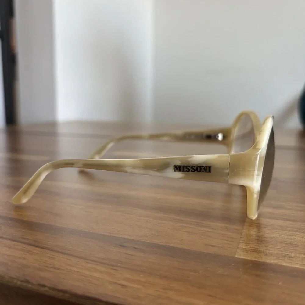 MISSONI Retro Eyeglasses Frame Italy MI59705 Classic Designer‎ Preowned NO CASE